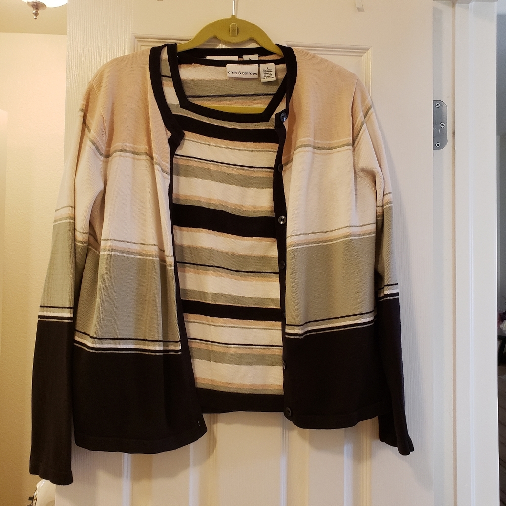 Cardigan sweater set